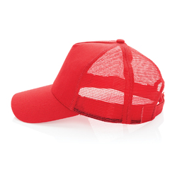 Casquette filet 5 panneaux coton recyclé Impact AWARE™