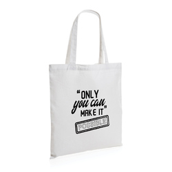 Sac tote bag en coton recyclé 145 gr Impact AWARE™