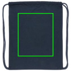 Sac à dos cordelettes en coton recyclé 145 gr Impact AWARE™