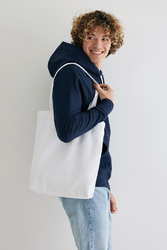 Sac tote en coton recyclé avec soufflet Impact AWARE™