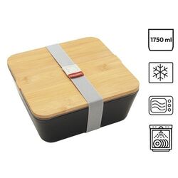 Bento 'Saitama', avec couvercle en bambou