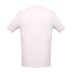 THC ADAM. Polo à manches courtes en coton pour hommes