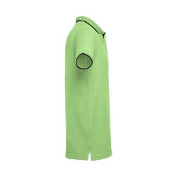 THC ROME. Polo bicolore en coton pour hommes