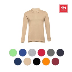 THC BERN 3XL. Polo à manches longues pour homme