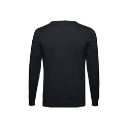 THC MILAN. Pull col V pour homme en coton et polyamide