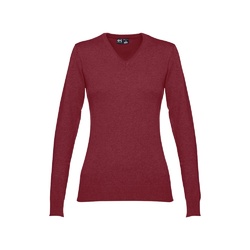 THC MILAN WOMEN. Pull à col V pour femmes en coton et polyamide