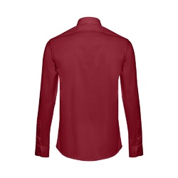 THC PARIS. Chemise en popeline à manches longues pour hommes