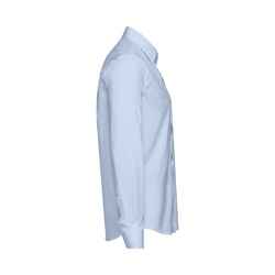 THC PARIS. Chemise en popeline à manches longues pour hommes