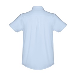 THC LONDON. Chemise oxford à manches courtes pour homme