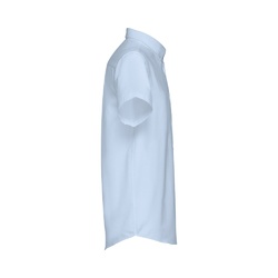THC LONDON. Chemise oxford à manches courtes pour homme