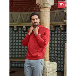 THC BUDAPEST. Sweat-shirt col zippé unisexe