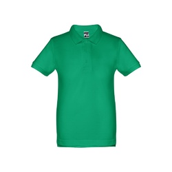 THC ADAM KIDS. Polo à manches courtes en coton pour enfants (unisexe)
