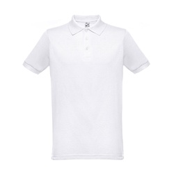 THC BERLIN WH. Polo à manches courtes pour homme. Couleur blanche