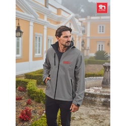 THC ZAGREB. Veste softshell pour homme en polyester et élasthanne