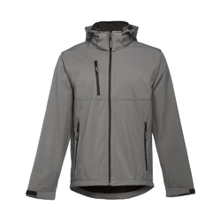 THC ZAGREB. Veste softshell pour homme en polyester et élasthanne