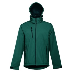 THC ZAGREB. Veste softshell pour homme en polyester et élasthanne