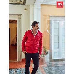 THC SKOPJE. Veste à capuche pour homme en taffetas 300T