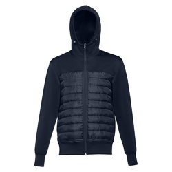 THC SKOPJE. Veste à capuche pour homme en taffetas 300T