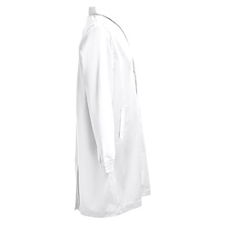 THC MINSK WH. Blouse de travail en coton et polyester. Couleur blanche