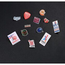 PIN'S MARQUAGE QUADRI - QUALITÉ PHOTO