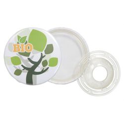 BADGE BOUTON BIODÉGRADABLE - MADE IN EUROPE