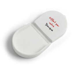 PORTE MONNAIE SILICONE DEMI OVALE