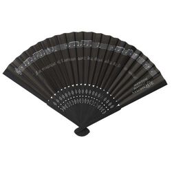 ÉVENTAIL EN PLASTIQUE ET TISSU