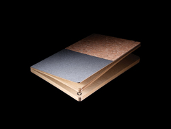 Carnet A5 à couverture en kraft et en liège