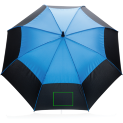 Parapluie tempête 27' en rPET ouverture auto Impact AWARE™