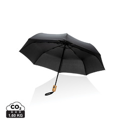 Parapluie 21' automatique rPET 190T et bambou Impact AWARE™