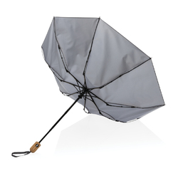 Parapluie 21' automatique rPET 190T et bambou Impact AWARE™