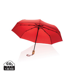 Parapluie 21' automatique rPET 190T et bambou Impact AWARE™