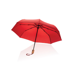 Parapluie 21' automatique rPET 190T et bambou Impact AWARE™