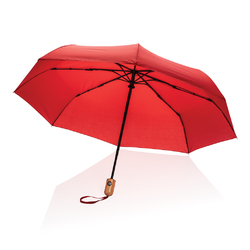 Parapluie 21' automatique rPET 190T et bambou Impact AWARE™