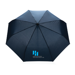 Parapluie 21' automatique rPET 190T et bambou Impact AWARE™