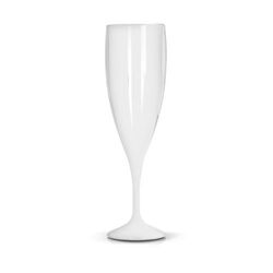 FLUTE A CHAMPAGNE EN PLASTIQUE REUTILISABLE TRITAN® 14 cl RAS BORD