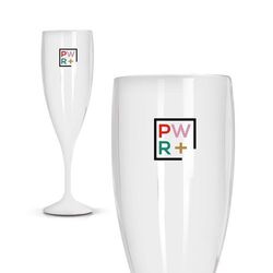 FLUTE A CHAMPAGNE EN PLASTIQUE REUTILISABLE TRITAN® 14 cl RAS BORD