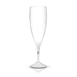FLUTE A CHAMPAGNE EN PLASTIQUE REUTILISABLE TRITAN® 14 cl RAS BORD