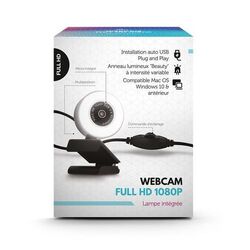 WEBCAM HD 1080P AVEC MICROPHONE POUR ORDINATEUR