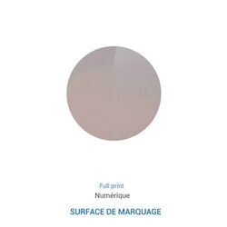 Miroir de poche français 56 mm Brillant