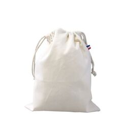 Pochon Coton JULES 250 Ecru L