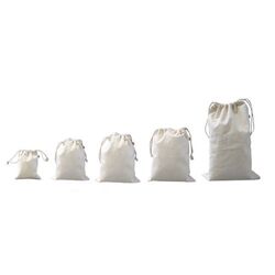 Pochon Coton JULES 250 Ecru L