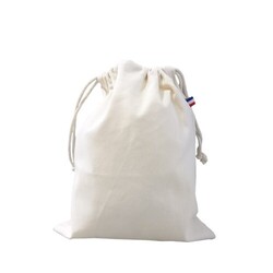 Pochon Coton JULES 250 Ecru M