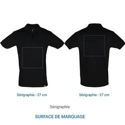 Polo ROMAIN - France XS - Blanc