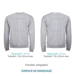 Sweat français HUGO M Bleu Marine