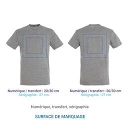 Tee-shirt coton CAMILLE 150GR - France
