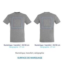 Tee-shirt coton CAMILLE 150GR - France