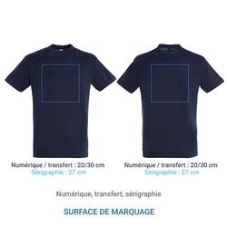 Tee-shirt coton CAMILLE - 3XL Blanc