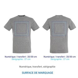 Tee-shirt coton CAMILLE M Noir