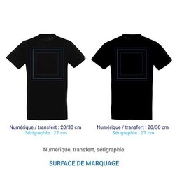 Tee-shirt coton CAMILLE M Noir